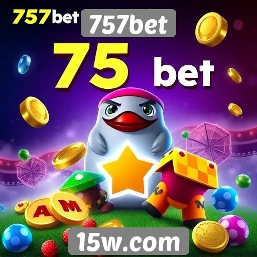 Diversidade de jogos disponíveis no site 757bet