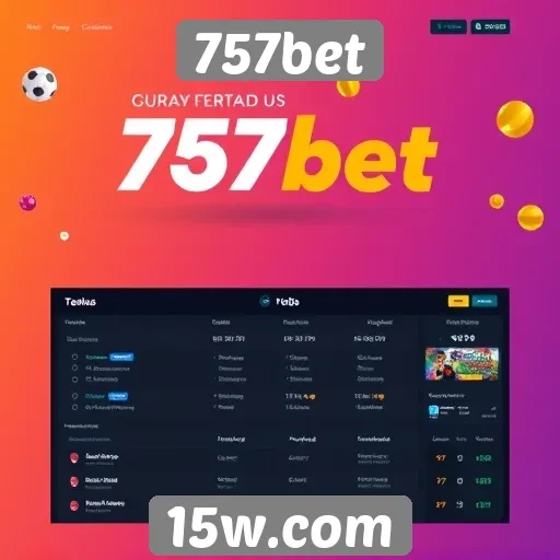 Facilidade de navegação no site 757bet